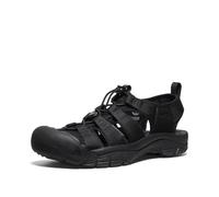 KEEN Women's Newport H2 Sandal, Triple Black, 8 UK