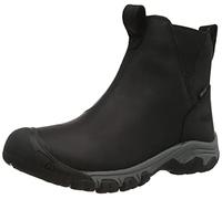KEEN Women's Greta Chelsea WP-W Snow Boot, Black/Steel Grey, 3 UK