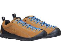 KEEN Women’s Jasper Suede Leather Climbing Approach Sneaker, Cathay Spice/Orion Blue, 6 UK