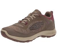 KEEN Women's Terradora Flex Waterproof Hiking Shoe, Canteen/Windsor Wine, 4.5 UK