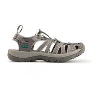 KEEN Women's Whisper Sandal, Medium Grey Peacock Green, 4 UK