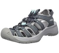 KEEN Women's Astoria West Leather Closed Toe Sandals, Magnet/Vapor, 8.5 UK