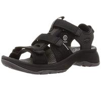 KEEN Women's Astoria West Open Toe Sandal, Black/Black, 8.5 UK
