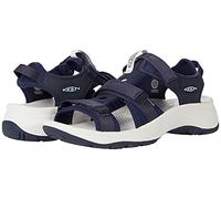 KEEN Women's Astoria West Open Toe Sandal, Blue Nights/Black Iris, 7.5 UK