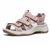 KEEN Women's Astoria West Open Toe Sandals, Fawn/Silver Birch, 8