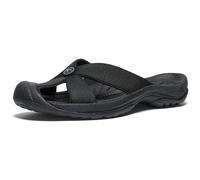 KEEN Women's Bali Closed Toe Slip On Flip Flops, Black Steel Grey, 7 UK