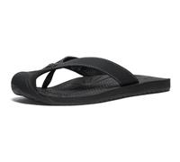 KEEN Women's Barbados Breathable Comfortable Sandals Toe Protection Flip Flops, Black Steel Grey, 5.5 UK
