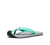 KEEN Women's Barbados Breathable Comfortable Sandals Toe Protection Flip-Flops, Pool Blue/Bright Aqua, 5.5 UK