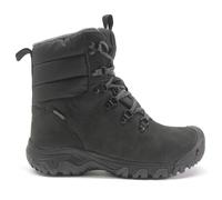 Keen Greta Leather Textile Women's Lace Up Boots - Black Black - Size:UK 5