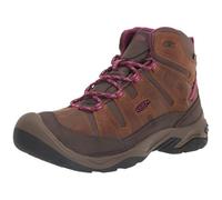KEEN Women's Circadia Mid Waterproof Hiking Boots, Syrup/Boysenberry, 4.5 UK