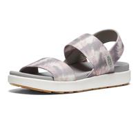 KEEN Women's Elle Backstrap Wedge Sandal, Fawn Tie Dye/Star White, 8 UK
