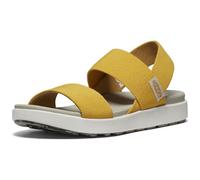 KEEN Women's Elle Backstrap Wedge Sandal, Golden Yellow/Star White, 2.5 UK