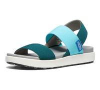 KEEN Women's Elle Backstrap Wedge Sandal, Sea Moss/Ipanema, 4 UK