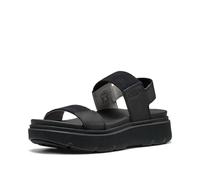 KEEN Women's Elle Mila Backstrap Comfortable Easy On Supportive Lightweight Sandals, Black/Black, 8
