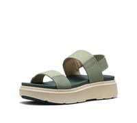 KEEN Women's Elle Mila Backstrap Comfortable Easy On Supportive Lightweight Sandals, Lily Pad/Dark Forest, 5.5