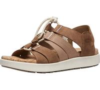 KEEN Women's Elle Mixed Strap Slingback Sandals, Toasted Coconut/Birch, 3.5 UK