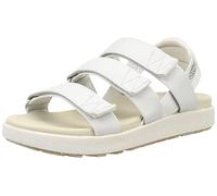KEEN Women's Elle Strappy Casual Stretch Platform Open Toe Sandal, Silver Birch/Plaza Taupe, 7 UK