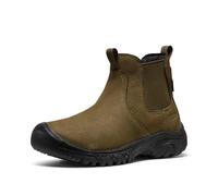 KEEN womens Greta 2 Chelsea Pull On Durable Comfortable Insulated Waterproof, Dark Olive/Black, 6.5 UK