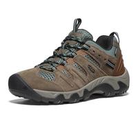KEEN Women's Headout Waterproof Hiking Shoes, Shitake/Dark Forest, 35