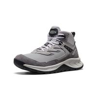 KEEN Women's Hightrail Mid Height Durable Lightweight Breathable Leather Waterproof Hiking Boots, Alloy/Thistle, 6