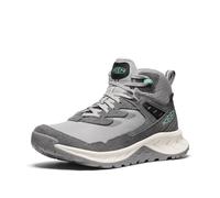 KEEN Women's Hightrail Mid Height Durable Lightweight Breathable Leather Waterproof Hiking Boots, Alloy/Lichen, 4.5