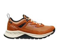 KEEN Women's Hightrail Low Height Durable Lightweight Breathable Leather Waterproof Hiking Shoes, Roasted Pecan/Chipmunk, 7