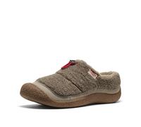 KEEN Women's Howser 3 Slide Comfy Durable Slippers, Brindle/Brindle Sherpa Fleece, 7.5