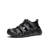 KEEN Women's Hyperport H2 Breathable Easy On Comfortable Hiking and Water Sandals, Black/Steel Grey, 9