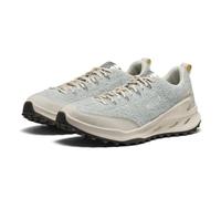 KEEN Women's Jasper Zionic Durable Tread Suede Climbing Approach Style Hiking Shoes, Ballad Blue/Silver, 3 UK