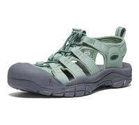 KEEN Women's Newport H2 Closed Toe Water Sandals, Granite Green, 5