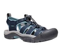 KEEN Women's Newport H2 Closed Toe Water Sandals, Navy/Magnet, 4