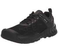 KEEN Women's Nxis Evo Waterproof Hiking Shoe, Black/Steel Grey, 2.5 UK