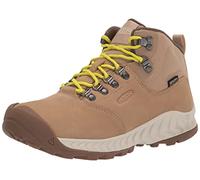 KEEN Women's NXIS Explorer Mid Waterproof Hiking Boots, Safari/Birch, 6.5 UK