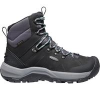 KEEN Women's Revel 4 Polar Mid Height Waterproof Snow Boot, Black Harbor Gray, 8.5 UK