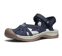 Rose Washable Textile Women's Casual Sandals - Navy / UK 4 / Medium