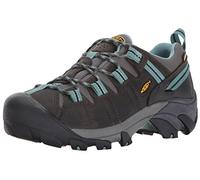 KEEN Women's Targhee 2 Low Height Waterproof Hiking Boot, Black Olive/Mineral Blue, 3.5 UK