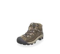 KEEN Women's Targhee 2 Mid Waterproof Hiking Boots, Slate Black/Flint Stone, 3.5 UK