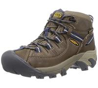 KEEN Women's Targhee 2 Mid Waterproof Hiking Boots, Goat/Crown Blue, 6 UK