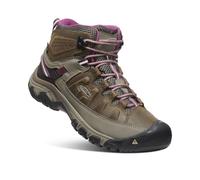 KEEN Women's Targhee 3 Mid Waterproof Hiking Boots, Weiss Boysenberry, 3.5 UK