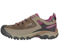 KEEN Women's Targhee 3 Waterproof Hiking Shoe, Weiss Boysenberry, 4 UK