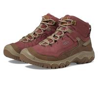 KEEN Women's Targhee 4 Mid Height Durable Comfortable Waterproof Hiking Boots, Brown Pink Taupe Square, 2.5 UK