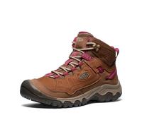 Keen Womens Targhee IV Mid Leather Waterproof Walking Boot Bison/Beaujolais 4-8