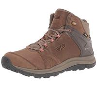 Keen Womens Terradora II Mid Waterproof Hiking Boots (Brindle / Redwood) Brindle / Redwood
