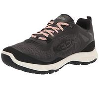 KEEN Women's Terradora Flex Waterproof Hiking Shoes, Black Peachy, 6 UK