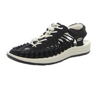 KEEN Womens Uneek Canvas Textile Synthetic Black Birch Sandals 5 UK