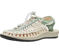 KEEN womens Uneek, Lily Pad/Peach Fuzz, 6