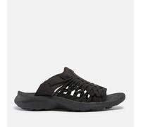Keen Women's Uneek Sneaker Slide Sandals - Black/Black - UK 5