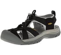KEEN Womens Venice H2 Sandal, Black Neutral Gray, 2.5 UK