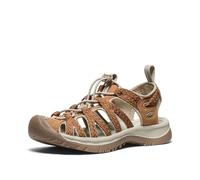 KEEN Women's Whisper Closed Toe Sport Sandals, Chipmunk/Plaza Taupe, 3.5