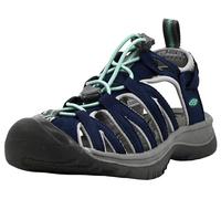 KEEN Women's Whisper Sandals, Naval Academy/Peacock Green, 6 UK